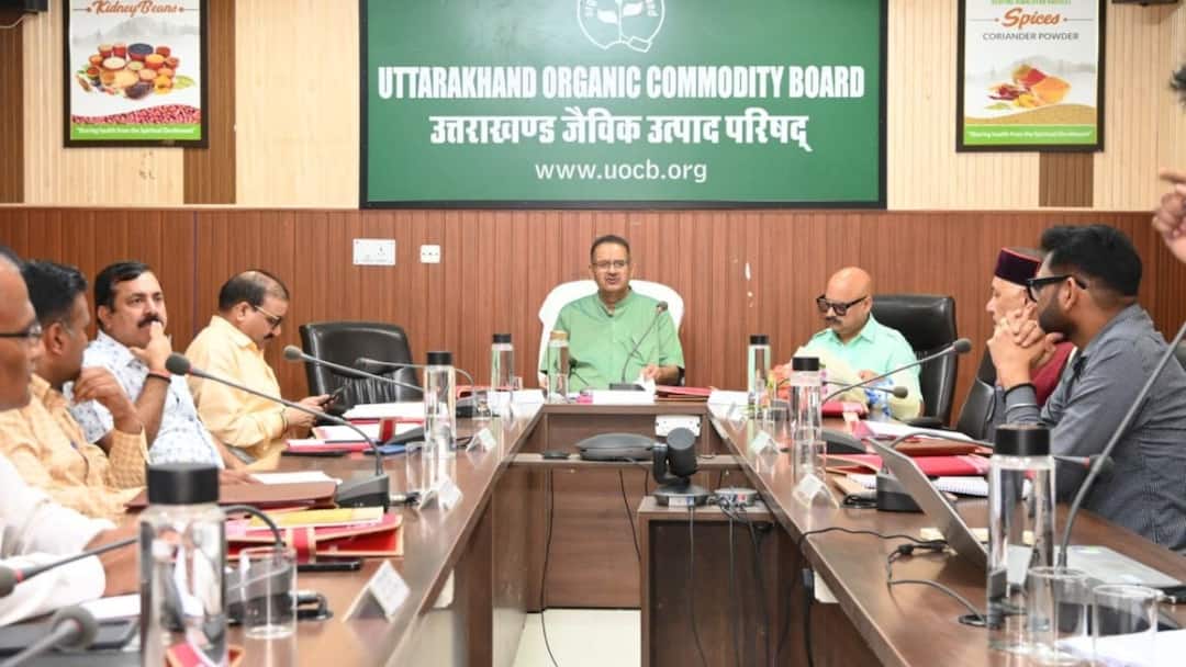 Uttarakhand Agriculture Minister Ganesh Joshi meeting in dehradun ann Uttarakhand News: कृषि मंत्री गणेश जोशी की अध्यक्षता में जैविक उत्पाद परिषद की संपन्न, कई प्रस्तावों को मंजूरी