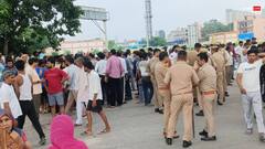 ग्रेटर नोएडा में युवक की संदिग्ध मौत पर बवाल, ग्रामीणों ने रोड जाम कर किया हंगामा