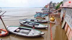 वाराणसी में बाढ़ का असर, घाटों के बजाय छतों पर हो रहा है शवदाह