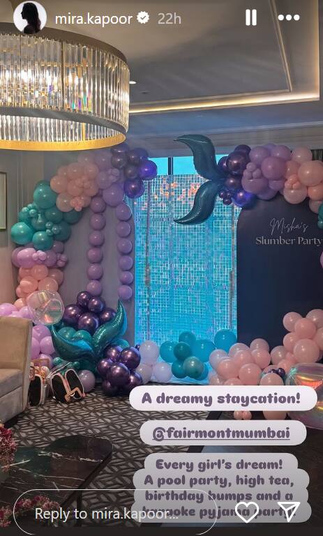 Inside Misha Kapoor’s Dreamy 9th Birthday Bash Planned By Mom Mira Rajput