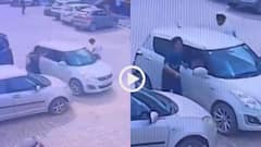 Video: मामूली कहासुनी और बवाल! पार्किंग में कार सवार पर तलवारों से हमला, मोहाली का वीडियो वायरल