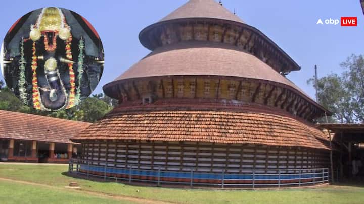 केरल कासरगोड स्थित मधुर महागणपति मंदिर मधु वाहिनी नदी के तट पर बना हुआ है. जो अपने त्रिस्तरीय गोपुरम और अनोखी गणपति प्रतिमा के लिए काफी चर्चित है. पौराणिक कथाओं के मुताबिक इस मंदिर में टीपू सुल्तान ने एक बार आक्रमण किया था, लेकिन दैवीय हस्तक्षेप के बाद उसे छोड़ दिया. गणेश चतुर्थी के मौके पर मंदिर की भव्यता देखने लायक होती है.