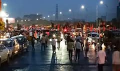 Manoj Jarange Mumbai Maratha Morcha: आझाद मैदान मराठ्यांच्या गर्दीनं तुडुंब भरलं, रस्त्यांवरही गर्दी जमण्यास सुरुवात; मुंबईच्या वेशीवरही हजारो गाड्यांचा ताफा