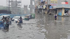 Delhi Rains: दिल्ली में आफत की बारिश, सड़कें बनी स्विमिंग पूल, जलभराव से बढ़ी परेशानी, देखें तस्वीरें