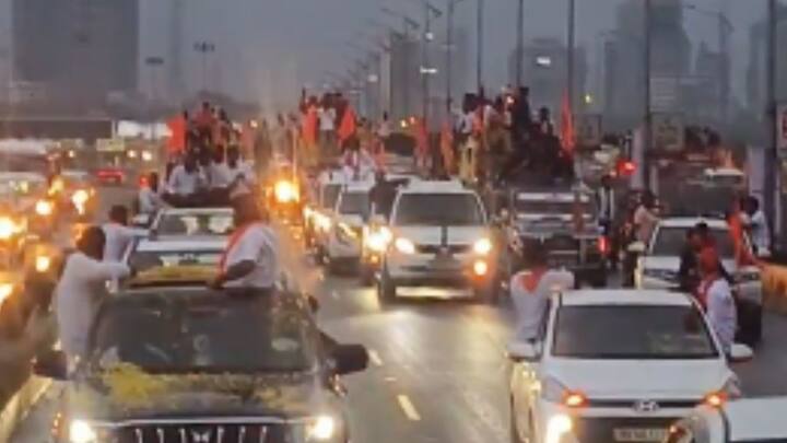 मराठा आंदोलक मनोज जरांगे पाटील यांनी आंतरवाली सराटीपासून सुरू केलेला प्रवास अखेर आझाद मैदानामध्ये पोहोचला आहे.