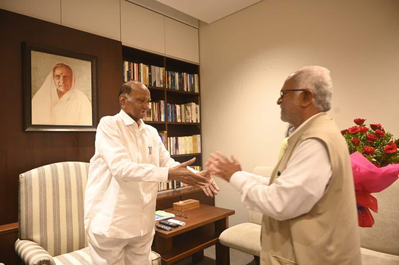 उपराष्ट्रपति चुनाव: NDA उम्मीदवार CP राधाकृष्णन पर शरद पवार का बड़ा बयान, 'मैं ये नहीं भूल सकता कि...