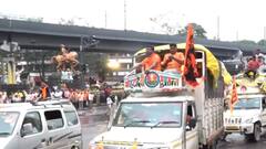 Maratha Quota Activist Jarange Patil Enters Mumbai For Protest; Security Tightened, Traffic Diverted — Updates