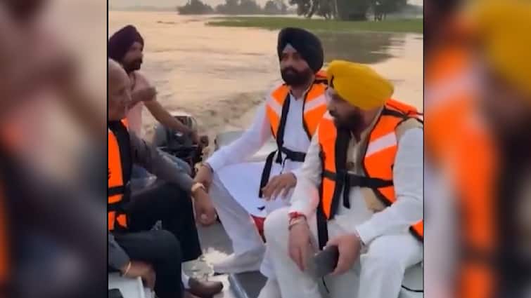 WATCH: Punjab Ministers Chat About Cruises, Beach Holidays In Sweden During Flood Survey, Spark Outrage