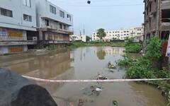 Sabarkantha Rain: ભારે વરસાદથી ઈડરની આત્મવલ્લભ હોસ્પિટલના કમ્પાઉન્ડમાં ઢીંચણસમા ભરાયા પાણી