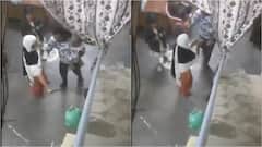 Ghaziabad Woman Attacks Husband With Knife After Argument Over Making Reels: Video