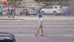 মাঝ-রাস্তায় তরোয়াল হাতে 'স্টান্ট' ! যুবককে ভয়ঙ্কর 'শাস্তি' দিল পুলিশ, ভাইরাল ভিডিও