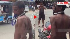 शरीर पर कपड़े नहीं लेकिन गले में टांग ली मौत! जहरीले कोबरा का श्रृंगार कर बाजार में निकला शख्स- वीडियो वायरल