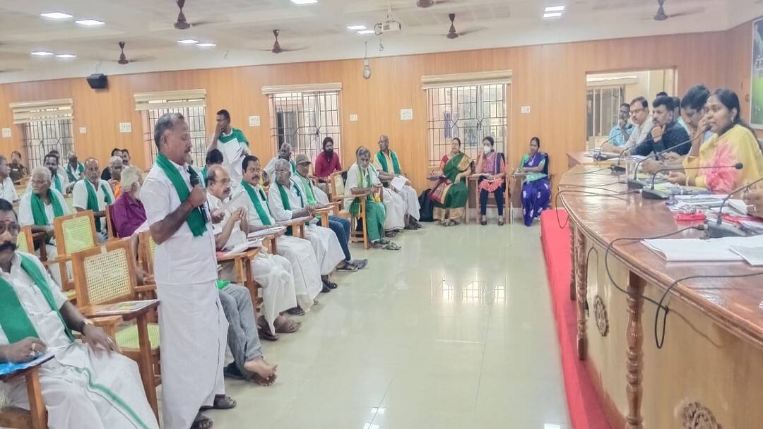 விதை நெல், உரங்கள் தட்டுப்பாடு இல்லாமல் கிடைக்க வேண்டும்... குறைதீர் கூட்டத்தில் விவசாயிகள் வலியுறுத்தல்