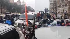 मराठा आंदोलन के चलते मुंबई में बिगड़ा ट्रैफिक का निजाम, लगा लंबा जाम