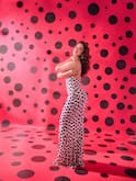 Tamannaah Bhatia Serves Retro Glam In Polka Dot Halterneck Dress; See PICS