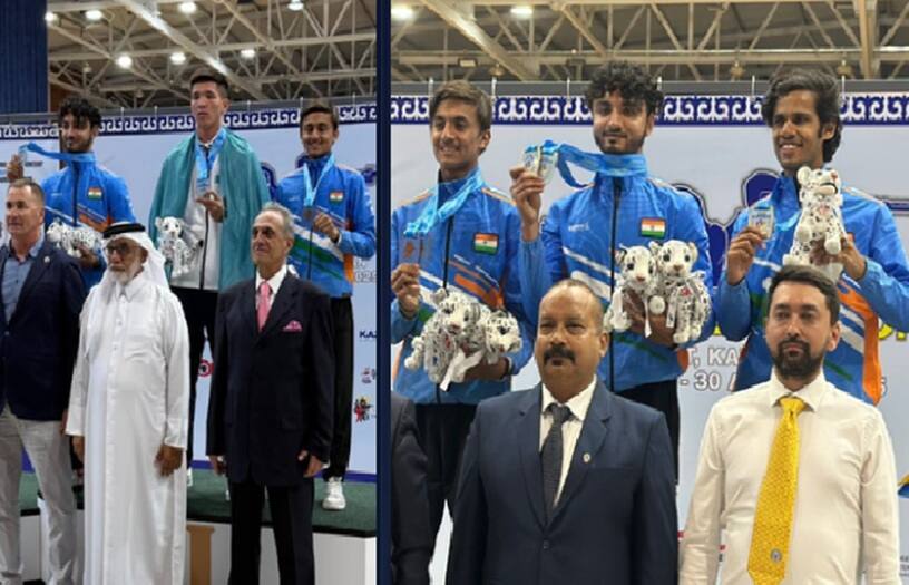 16 મી એશિયન શૂટિંગ ચેમ્પિયનશિપમાં માનવરાજસિંહની ઐતિહાસિક સિદ્ધિ, શૂટિંગની ટીમ ઇવેન્ટમાં મેળવ્યો ગૉલ્ડ