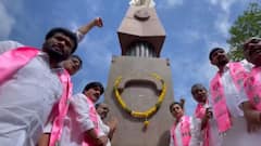 Telangana: BRS Stages Protest With Empty Urea Bags At Gun Park, Accuses Cong Of Fertiliser Crisis; KTR Detained