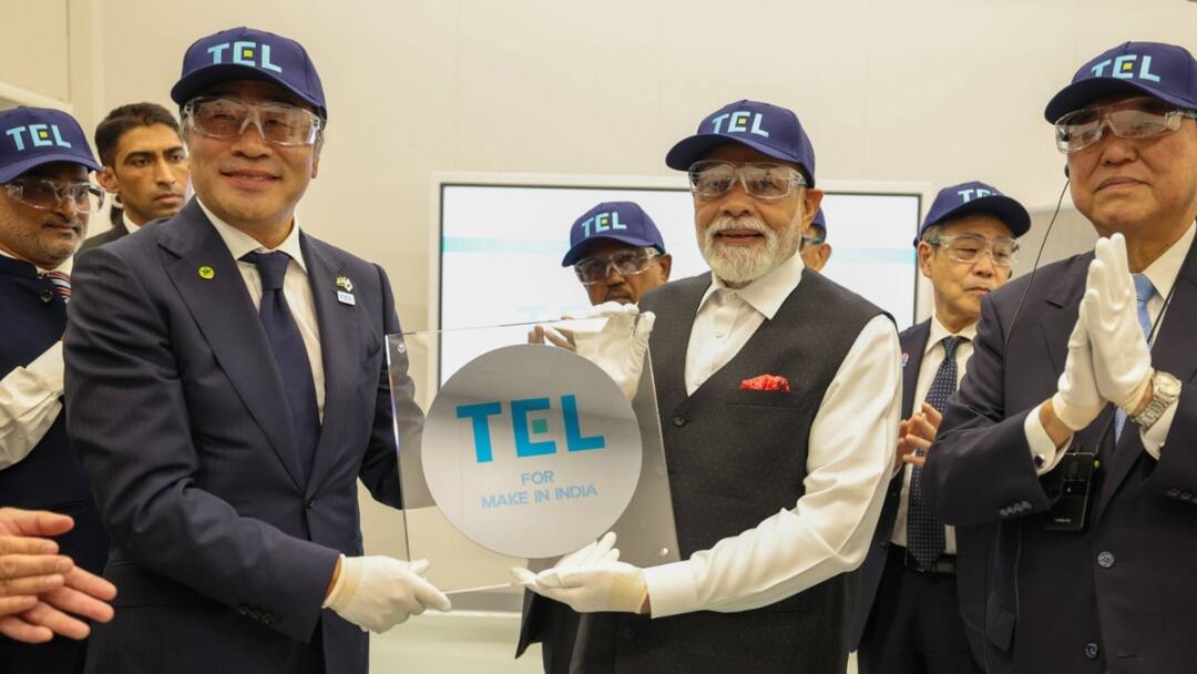 PM Modi Visits Key Semiconductor Plant In Sendai During Japan Visit PM Modi Visits Key Semiconductor Plant In Sendai During Japan Visit PM Modi Visits Key Semiconductor Plant In Sendai During Japan Visit