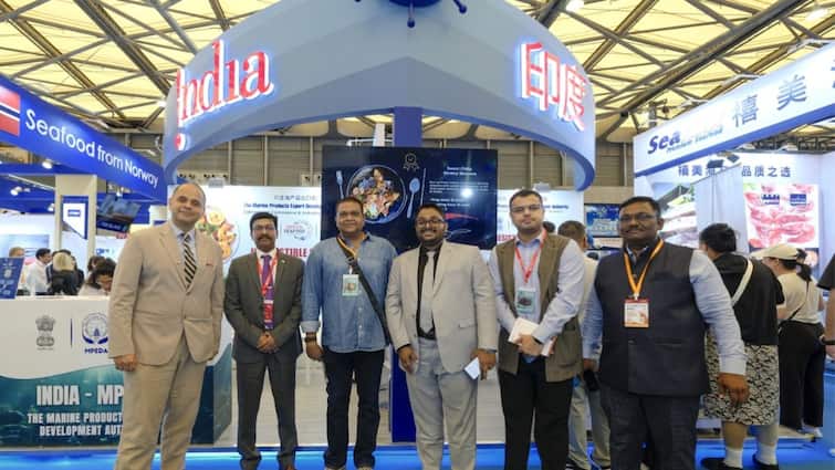 India Makes Debut at Shanghai World Seafood Expo, Showcases ‘Make in India’ Marine Exports