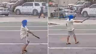 Viral Video: சாலையில் வாளுடன் வலம் வந்த சீக்கியர் - நடுரோட்டில் கண்மூடித்தனமாக என்கவுன்டர் - வீடியோ வைரல்