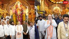 अमित शाह ने पहले किए लालबागचा राजा के दर्शन, फिर फडणवीस-शिंदे संग की मीटिंग, जानें क्या है मामला