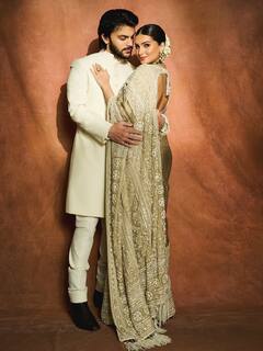 Tara Sutaria Soft-Launches Beau Veer Pahariya During Ganesh Chaturthi Celebration, See Pics