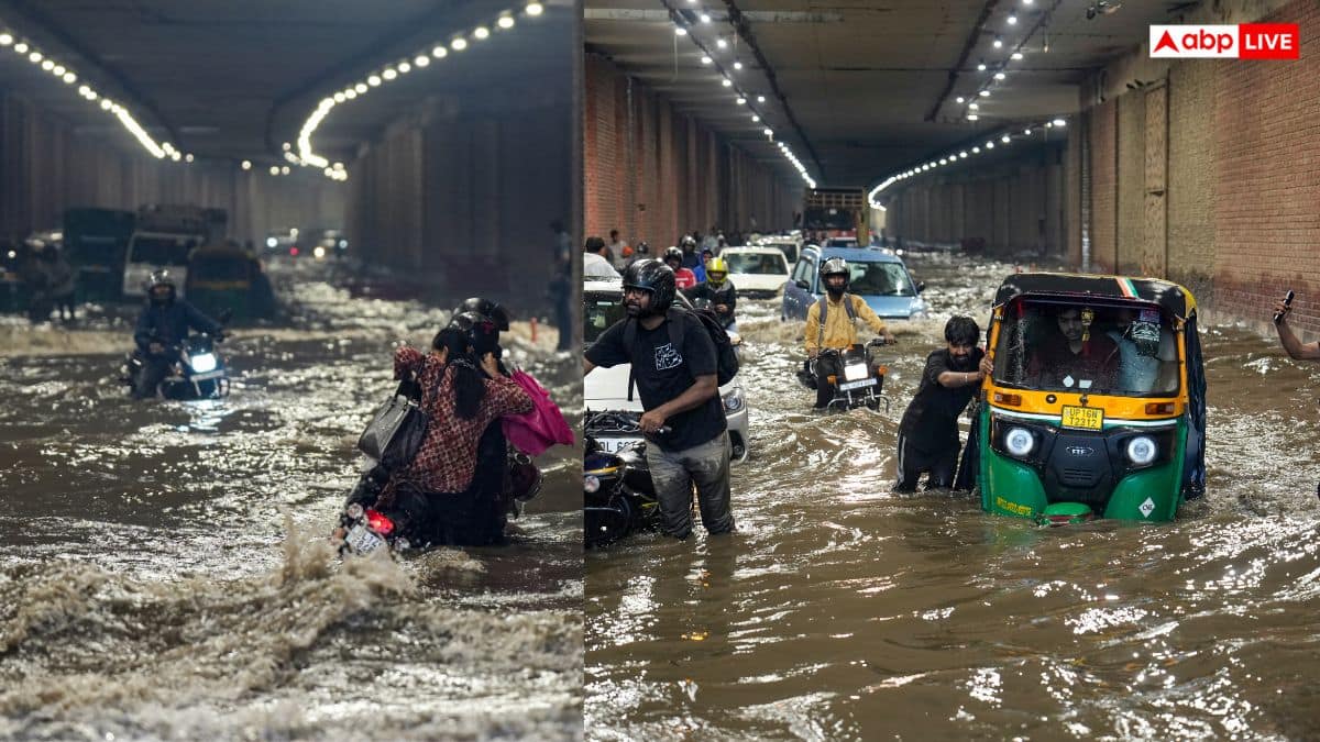 Delhi Rain: 15 साल बाद अगस्त के महीने में दिल्ली ने देखी ऐसी बारिश! कहीं थमी सड़क तो कहीं गिरी दीवार, कितना बरसा पानी?