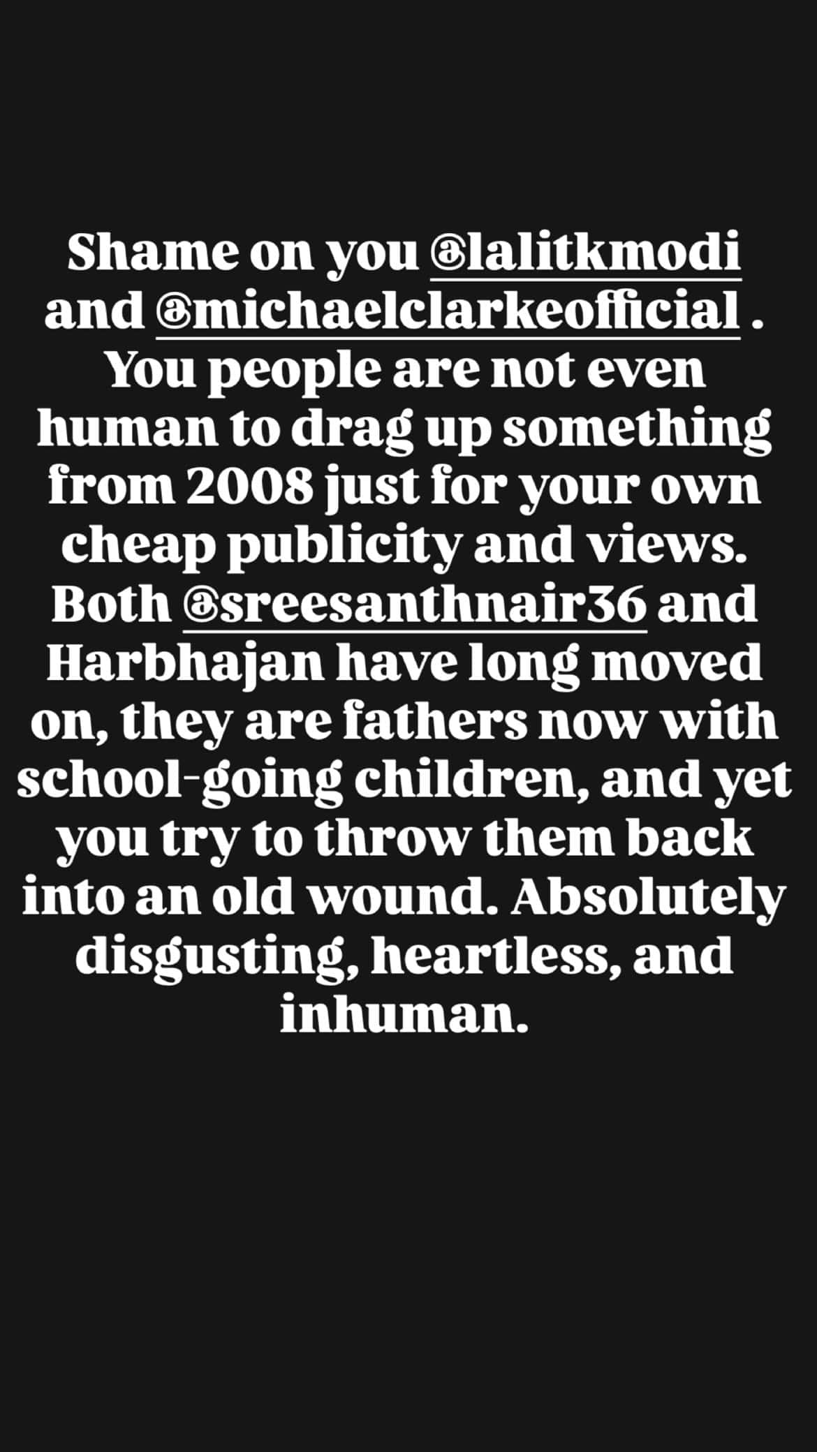 Sreesanth-Harbhajan Slap gate: হরভজনের চড়-কাণ্ডের ভিডিও প্রকাশে ক্ষুব্ধ শ্রীসন্থ-ঘরণী, 'অমানবিক' মোদিদের দিলেন হুঁশিয়ারি