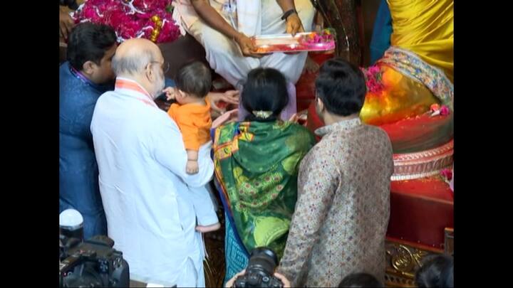 दर्शनानंतर अमित शाह यांची राज्यातील महत्त्वाच्या नेत्यांसोबत बैठक होणार आहे.