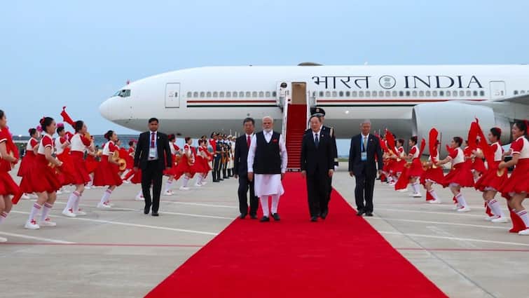 PM Modi Arrives In China, First In 7 Years As India Resets Ties Amid US Tariff Tension