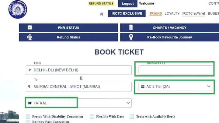 तत्काल टिकट सीधे बुकिंग से मिल जाता है जबकि विकल्प स्कीम में यात्री को बुकिंग के वक्त ही इसमें शामिल होना पड़ता है. इसके बाद अगर टिकट कंफर्म नहीं हुआ. तो फिर सिस्टम खुद ही दूसरी ट्रेन में सीट अलॉट कर देता है. इसके लिए कोई एक्सट्रा चार्ज नहीं देना होता है.