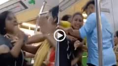 Video: 'इसको नहीं छोड़ूंगी मैं आज', दिल्ली मेट्रो में सीट को लेकर फिर भिड़ गई दो महिलाएं, वीडियो वायरल