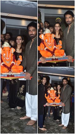 बेटे संग सोनू सूद की गणपति विसर्जन की तस्वीरें वायरल, भक्ति में सराबोर दिखे एक्टर