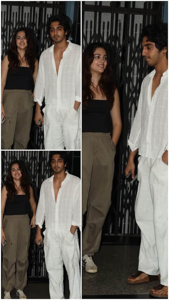 पैपराजी के कैमरे में कैद हुए सैयारा के कृष और वाणी, वायरल हो रही हैं क्यूट फोटोज