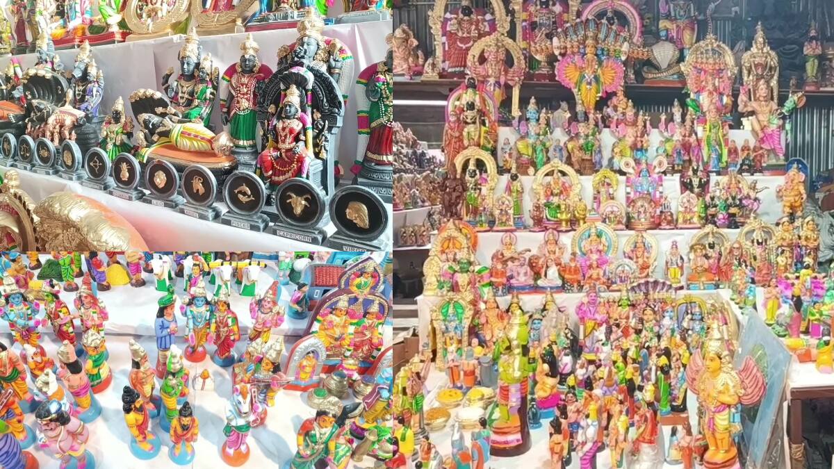 அமெரிக்க வரி: காஞ்சிபுரம் கொலு பொம்மைகள் ரூ.30 லட்சம் தேக்கம்! நவராத்திரி வியாபாரிகள் கண்ணீர் !