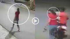 Video: सड़क पर लड़की से फोन छीन भाग गए बाइक सवार बदमाश, आगरा का वीडियो वायरल