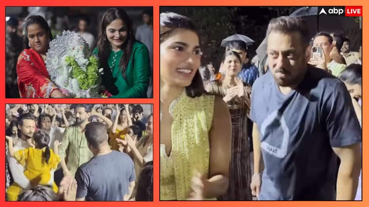Video: सलमान खान ने दिखाई खान फैमिली के गणपति विसर्जन की झलक, फैंस बोले- 'मोस्ट सेक्यूलर एक्टर'