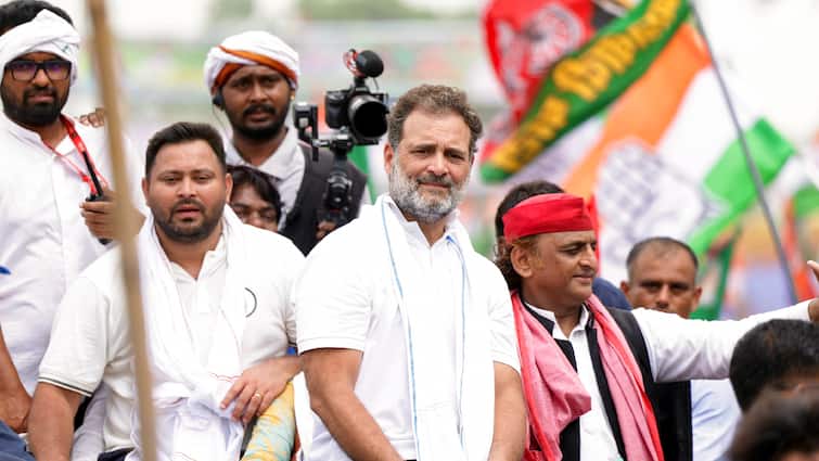 <div>Tejashwi Yadav To Be INDIA Bloc’s Bihar CM Candidate? Here's What RJD Leader Said In Rahul Gandhi's Presence</div>