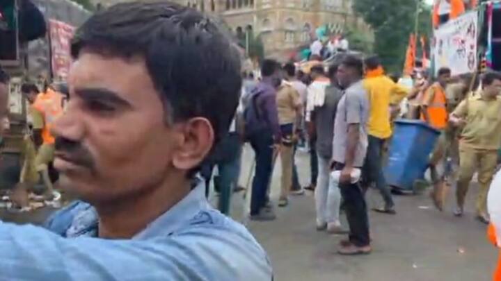 आझाद मैदानावरील आंदोलनासाठी आलेल्या आंदोलकांसाठी पिण्याच्या पाण्याची व्यवस्था म्हणून बृहन्मुंबई महानगरपालिकेने एकूण 25 टँकर उपलब्ध करून दिले आहेत.