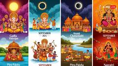 सितंबर में व्रत-त्योहारों की धूम! चंद्र ग्रहण से लेकर नवरात्रि तक, जानें खास तिथियां और शुभ मुहूर्त