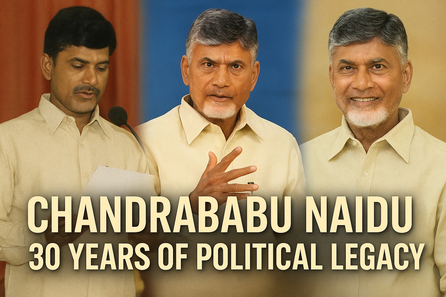 30 Years Since CBN became CM : “చంద్రబాబు అను నేను”కు ముప్పై ఏళ్లు..! 'ఎక్కువ కాలం పాలించిన తెలుగు సీఎం' చేసింది ఏంటి..?