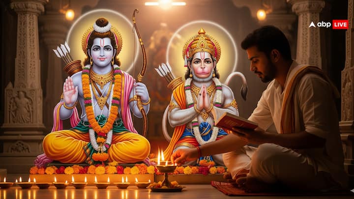 मंगलवार को किसी ऐसे मंदिर में जाएं जहां भगवान श्रीराम और हनुमान जी दोनों की ही प्रतिमा हो. वहीं जाने के बाद श्रीराम और हनुमान जी की प्रतिमा के सामने घी का दीपक जलाएं. इसके बाद भगवान श्रीराम की मूर्ति के सामने बैठकर हनुमान चालीसा का पाठ करें. इस उपाय को करने से श्रीराम और हनुमान जी दोनों की ही कृपा प्राप्त होती है.