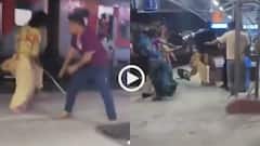 Video: RPF इंस्पेक्टर को किन्नरों ने लाठी-डंडों से पीटा, मोबाइल भी तोड़ा, देवरिया रेलवे स्टेशन का वीडियो वायरल