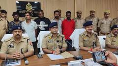 बस्ती में अंतर्जनपदीय डकैत गिरोह के सरगना समेत 6 बदमाश गिरफ्तार, हथियारों का जखीरा भी बरामद