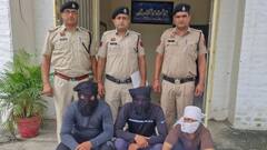 पानीपत में भारी मात्रा में हथियार के साथ 3 बदमाश गिरफ्तार, पुलिस को मिली थी गुप्त सूचना
