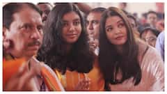 Aishwarya Rai And Aaradhya Seek Blessings At Mumbai Ganpati Celebrations. Watch