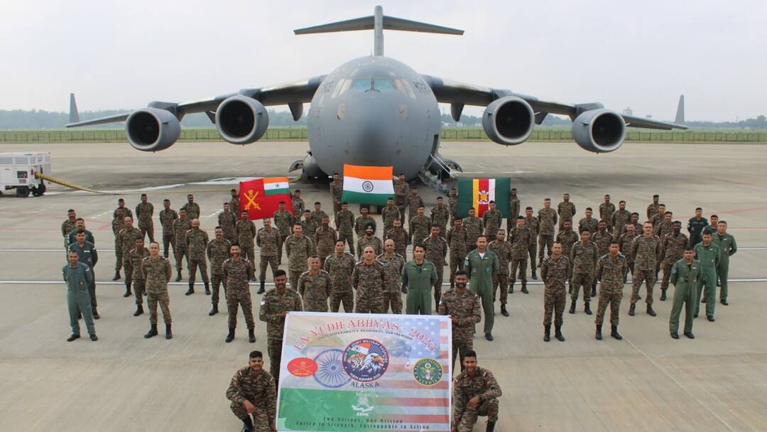 Amid Strained Ties, India-US Military Exercise 'Yudh Abhyas 2025' In Alaska Till Sep 14 India-US Military Exercise Yudh Abhyas 2025 In Alaska Till Sep 14 Trump Tariffs Amid Strained Ties, India-US Military Exercise 'Yudh Abhyas 2025' In Alaska Till Sep 14