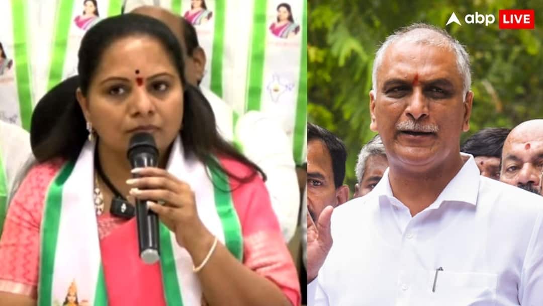 पूर्व सीएम KCR पर सीबीआई जांच को लेकर एमएलसी कविता का सनसनीखेज खुलासा, हरीश राव पर लगाए गंभीर आरोप CBI investigation on K Chandrasekhar Rao MLC Kavitha blamed Harish Rao involved false case ann पूर्व सीएम KCR पर सीबीआई जांच को लेकर एमएलसी कविता का सनसनीखेज खुलासा, हरीश राव पर लगाए गंभीर आरोप