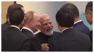 PM Modi Shares Laughter With Xi Jinping And Putin In China, Pak's Shehbaz Sharif Left Out: Watch