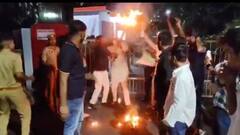 बाराबंकी में छात्रों पर लाठीचार्ज का मामला गर्माया, जबरन DM आवास में घुसे ABVP कार्यकर्ता, जमकर बवाल